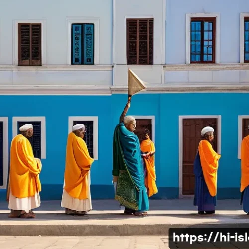 Home 23 이슬람 인권 선언 - **Prompt 1: Balancing Rights and Responsibilities for Human Dignity**
"A diverse group of indivi...